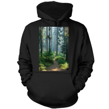 Forests Mens Pullover Hoodie Sweatshirt