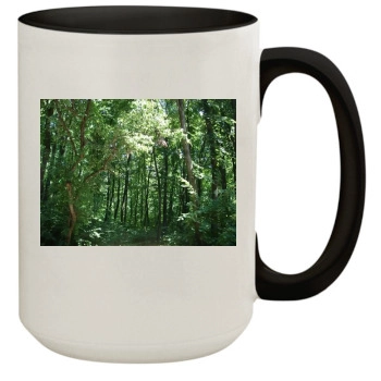 Forests 15oz Colored Inner & Handle Mug