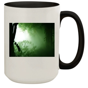 Forests 15oz Colored Inner & Handle Mug