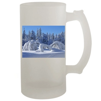 Forests 16oz Frosted Beer Stein