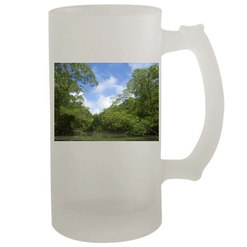 Forests 16oz Frosted Beer Stein