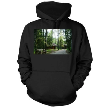 Forests Mens Pullover Hoodie Sweatshirt