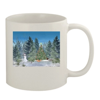 Forests 11oz White Mug