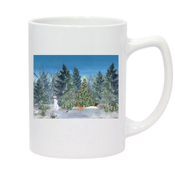 Forests 14oz White Statesman Mug