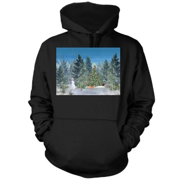 Forests Mens Pullover Hoodie Sweatshirt