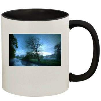 Forests 11oz Colored Inner & Handle Mug