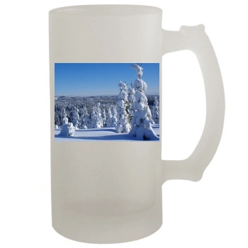 Forests 16oz Frosted Beer Stein