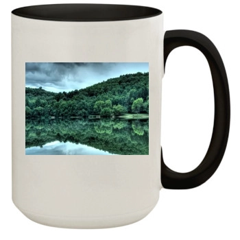 Forests 15oz Colored Inner & Handle Mug