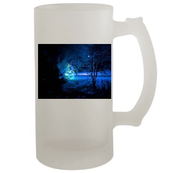 Forests 16oz Frosted Beer Stein