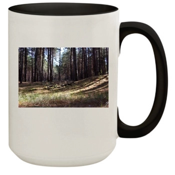 Forests 15oz Colored Inner & Handle Mug