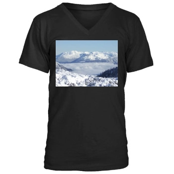 Mountains Men's V-Neck T-Shirt