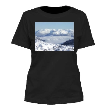 Mountains Women's Cut T-Shirt