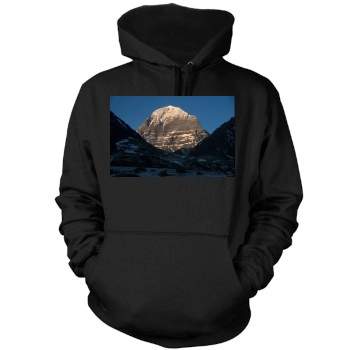 Mountains Mens Pullover Hoodie Sweatshirt