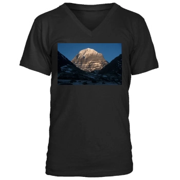 Mountains Men's V-Neck T-Shirt