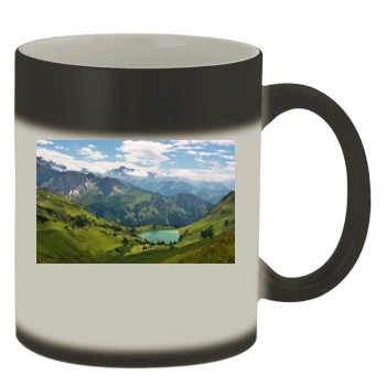 Mountains Color Changing Mug