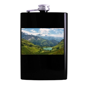 Mountains Hip Flask