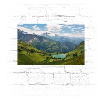 Mountains Metal Wall Art