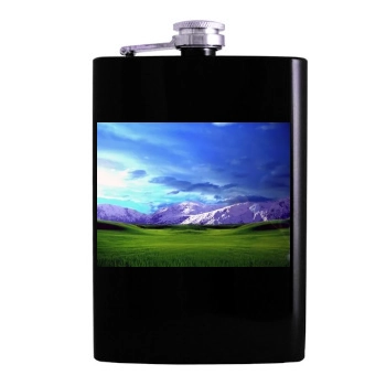 Mountains Hip Flask