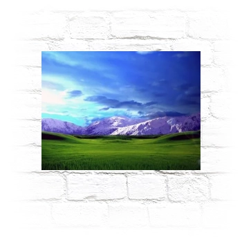 Mountains Metal Wall Art