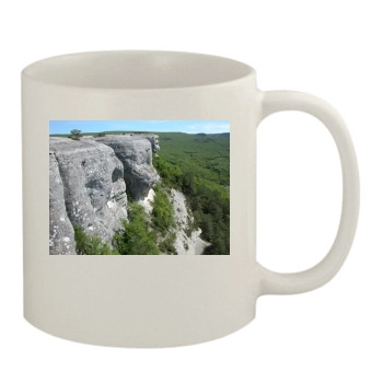 Mountains 11oz White Mug