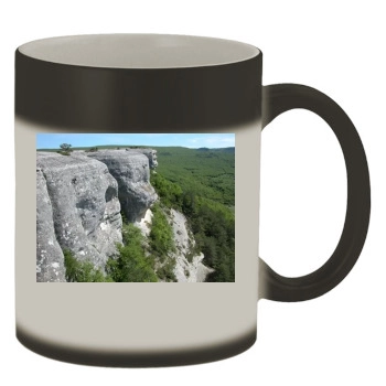 Mountains Color Changing Mug