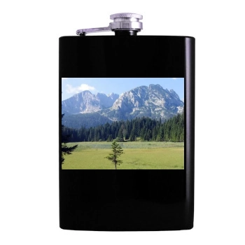 Mountains Hip Flask