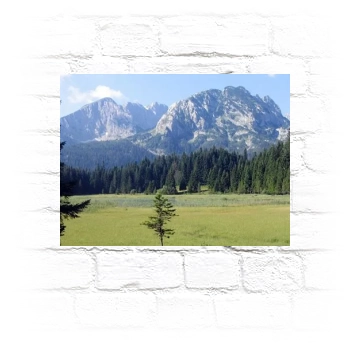 Mountains Metal Wall Art