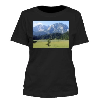 Mountains Women's Cut T-Shirt