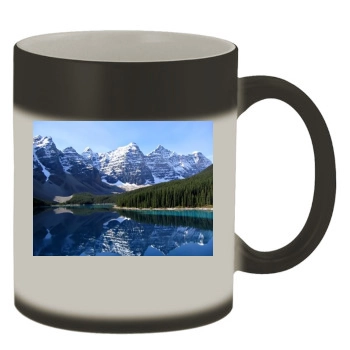 Mountains Color Changing Mug