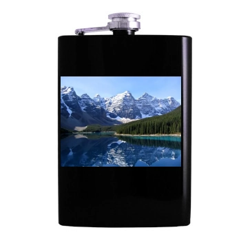 Mountains Hip Flask