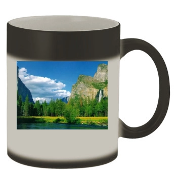 Mountains Color Changing Mug