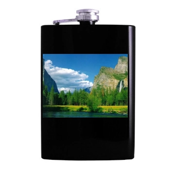 Mountains Hip Flask