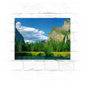 Mountains Metal Wall Art