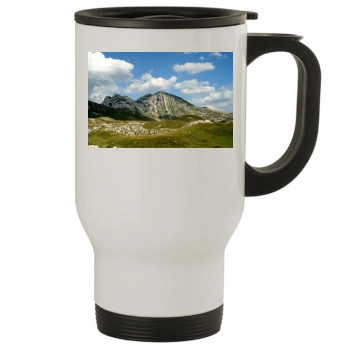 Mountains Stainless Steel Travel Mug