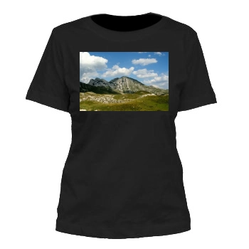 Mountains Women's Cut T-Shirt