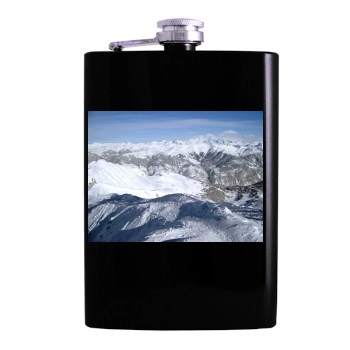 Mountains Hip Flask