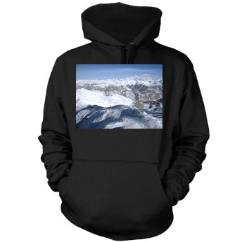 Mountains Mens Pullover Hoodie Sweatshirt