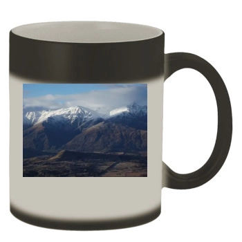 Mountains Color Changing Mug