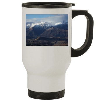 Mountains Stainless Steel Travel Mug