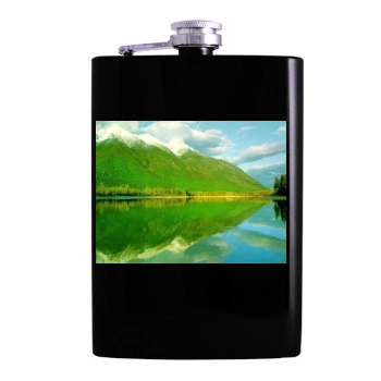 Mountains Hip Flask