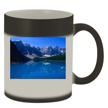 Mountains Color Changing Mug