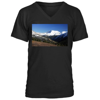 Mountains Men's V-Neck T-Shirt