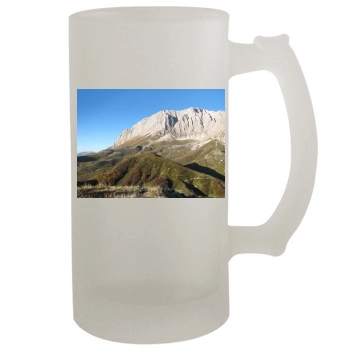 Mountains 16oz Frosted Beer Stein