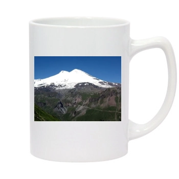 Mountains 14oz White Statesman Mug