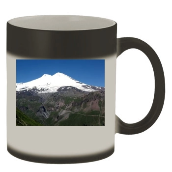 Mountains Color Changing Mug