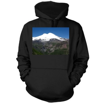 Mountains Mens Pullover Hoodie Sweatshirt