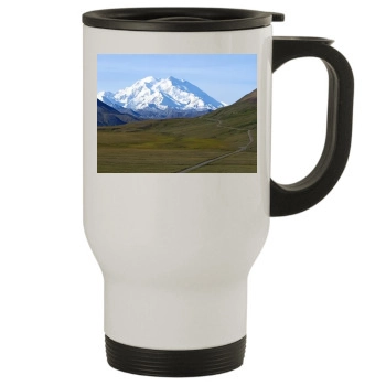 Mountains Stainless Steel Travel Mug