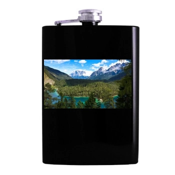 Mountains Hip Flask