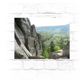 Mountains Metal Wall Art