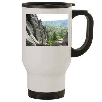 Mountains Stainless Steel Travel Mug